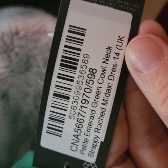 PRETTY LITTLE THING COWL NECK DRESS - Picture 5 of 6